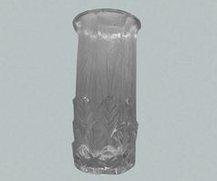 Vase med mønster i lille og stor model